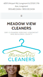 Mobile Screenshot of meadowviewcleaners.com